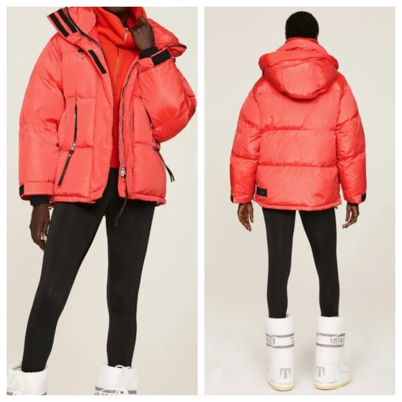 Shoreditch Ski Club Willow oversized puffer jacket Size M - Picture 1 of 11